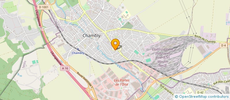 localisation de l'entreprise CHAMBLY VISION  CHAMBLY