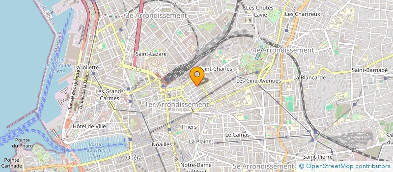 localisation de l'entreprise CHAMBON à MARSEILLE