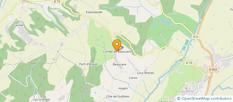 localisation de l'entreprise CHAMBON  LAUZERTE