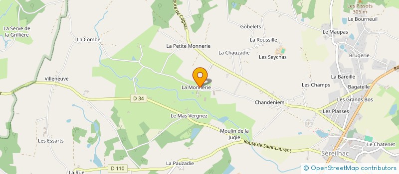localisation de l'entreprise CHAMBON à SEREILHAC