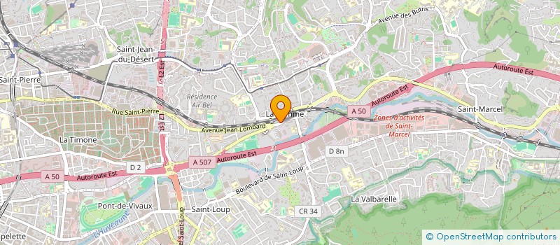 localisation de l'entreprise CHAMBON ET FILS à MARSEILLE