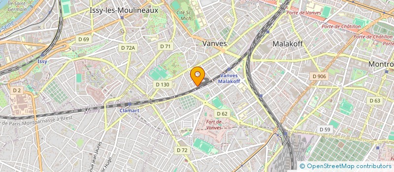 localisation de l'entreprise CHAMBON INVESTISSEMENTS à VANVES