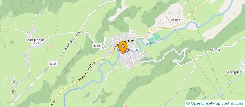 localisation de l'entreprise CHAMBON LOISIRS STOCKAGE à SAINT-SIMON