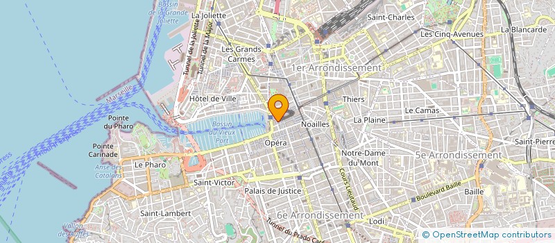 localisation de l'entreprise CHAMBON MARINE OFFSHORE à MARSEILLE
