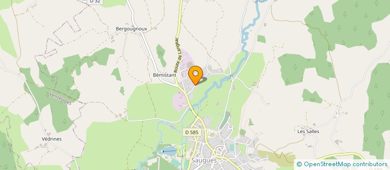 localisation de l'entreprise CHAMBON-PAULET  CUBELLES