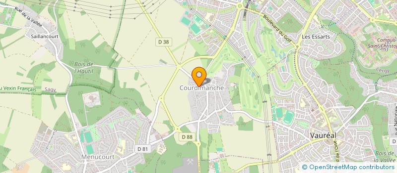 localisation de l'entreprise CHAMBON RACING TEAM  COURDIMANCHE