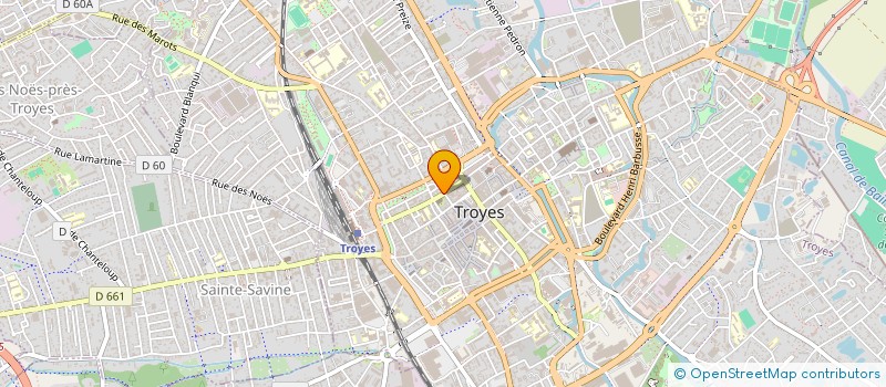 localisation de l'entreprise CHAMBON SANDRINE  TROYES