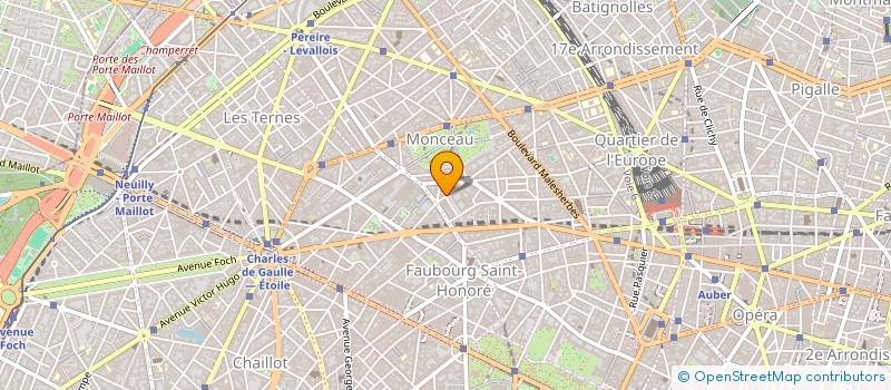 localisation de l'entreprise CHAMBORD à PARIS