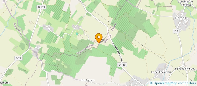 localisation de l'entreprise CHAMBORD  MACQUEVILLE