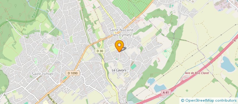 localisation de l'entreprise CHAMBORD  SAINT-NAZAIRE-LES-EYMES