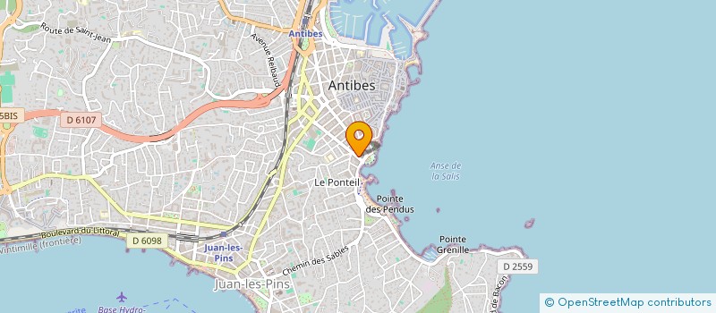 localisation de l'entreprise CHAMBORD  ANTIBES