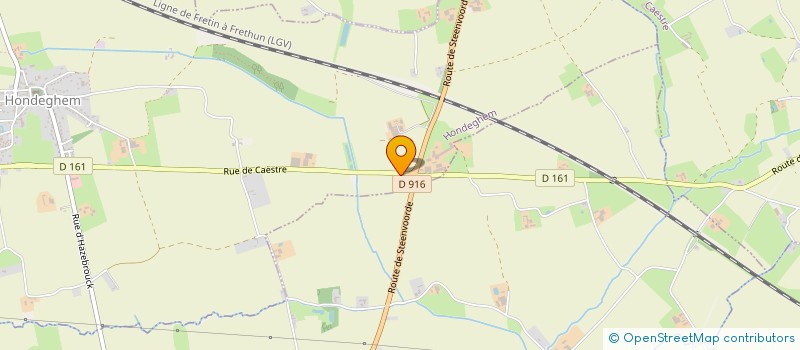 localisation de l'entreprise CHAMBORD ABBE LEMIRE à HONDEGHEM