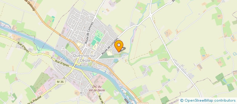 localisation de l'entreprise CHAMBORD12 à QUESNOY-SUR-DEULE