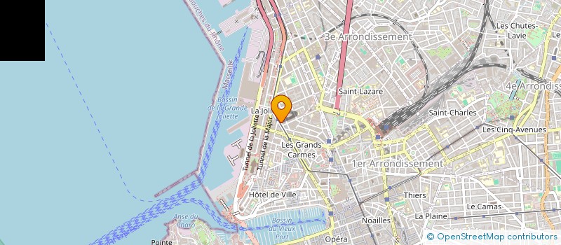 localisation de l'entreprise CHAMBOREDON COMMISSIONNAIRES à MARSEILLE