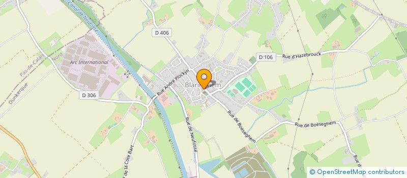 localisation de l'entreprise CHAMBOUL TOUT  BLARINGHEM