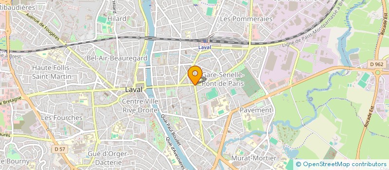localisation de l'entreprise CHAMBOUL TOUT à LAVAL