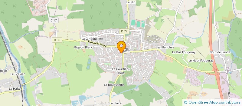 localisation de l'entreprise CHAMBOUL'TOUT à LAILLE