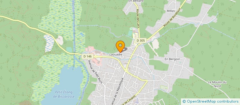 localisation de l'entreprise CHAMBOULE TOUT  BISCARROSSE