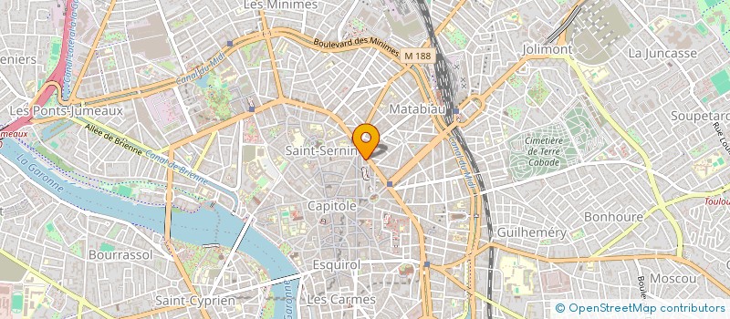 localisation de l'entreprise CHAMBR SYNDICAL AGENT IMMOBIL  TOULOUSE
