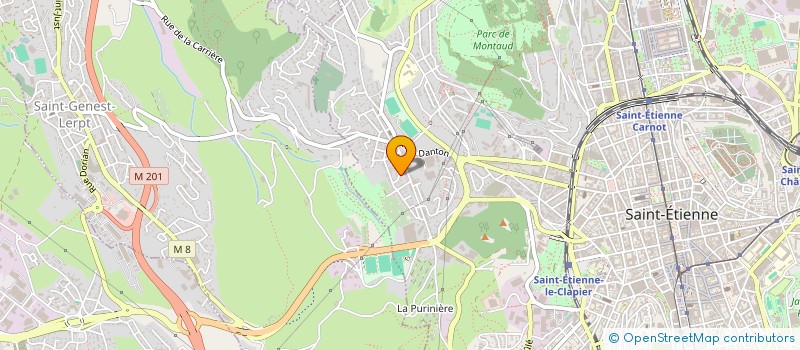 localisation de l'entreprise CHAMBRAMIE à SAINT-ETIENNE