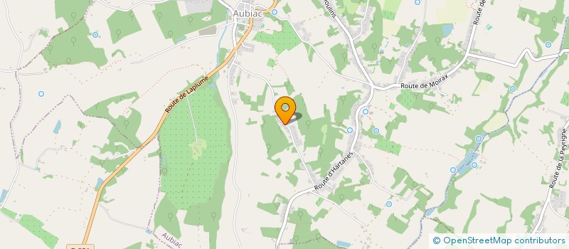 localisation de l'entreprise CHAMBRAULT PHARMA  AUBIAC
