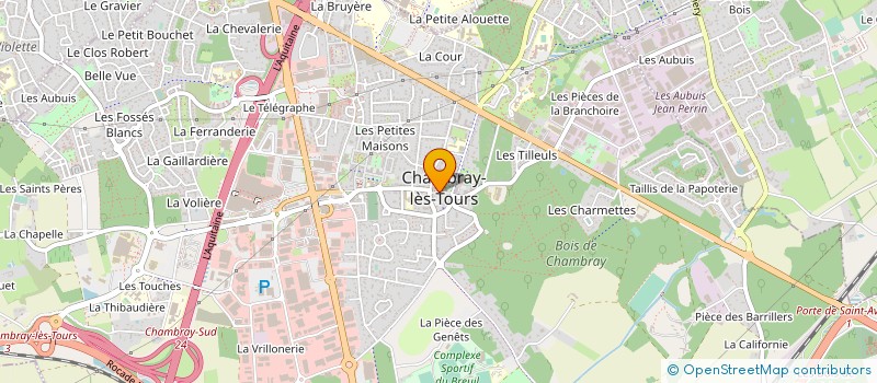 localisation de l'entreprise CHAMBRAY ATTELAGE à CHAMBRAY-LES-TOURS