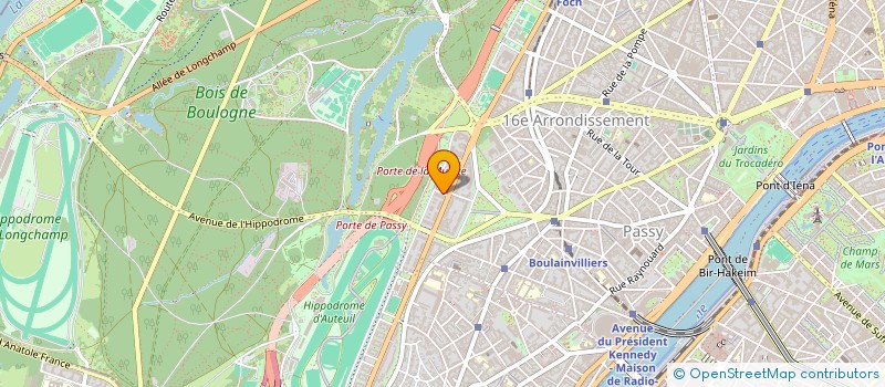 localisation de l'entreprise CHAMBRE COMMERCE FRANCO NORVEGIENNE  PARIS