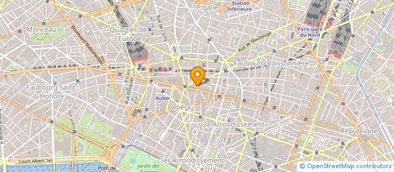 localisation de l'entreprise CHAMBRE COMMERCE INDUS FRANCO POLONAISE  PARIS