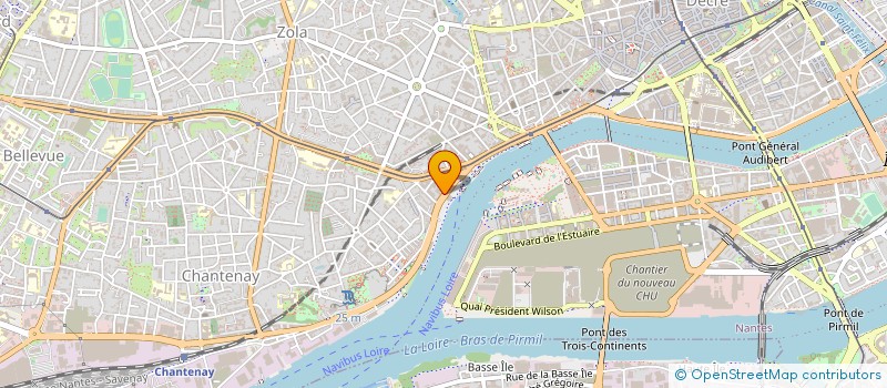 localisation de l'entreprise CHAMBRE COMMERCE INDUSTRIE NANTES - SAINT-NAZAIRE  SAINT-HERBLAIN