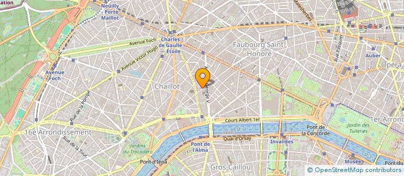 localisation de l'entreprise CHAMBRE COMMERCE SUEDOISE EN FRANCE  PARIS