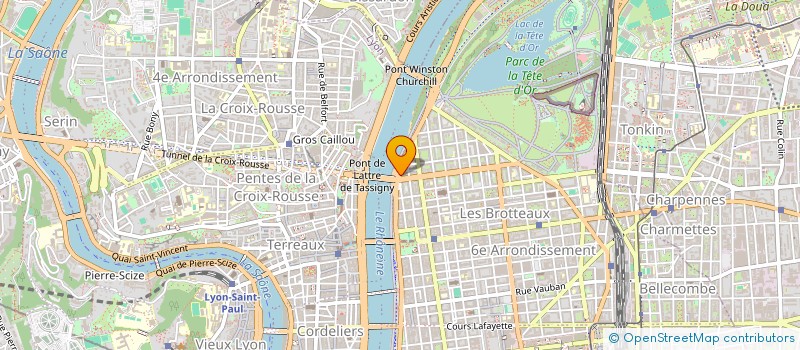 localisation de l'entreprise CHAMBRE COMMERCIALE EUROPEENNE  LYON