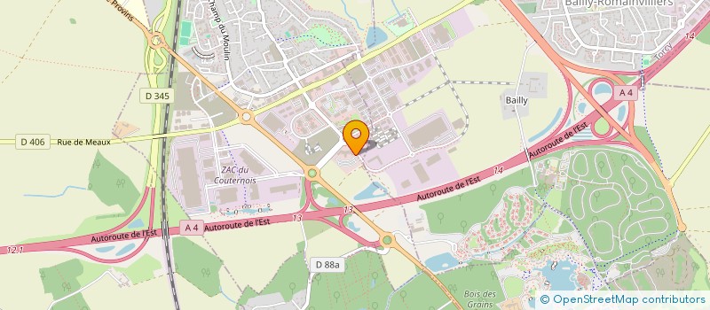 localisation de l'entreprise CHAMBRE DE COMMERCE ET D'INDUSTRIE  SERRIS