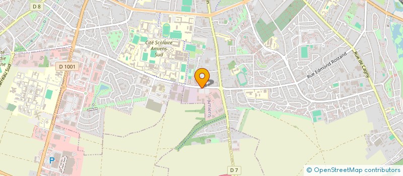 localisation de l'entreprise CHAMBRE DEP D'AGRICULTURE DE LA SOMME  AMIENS