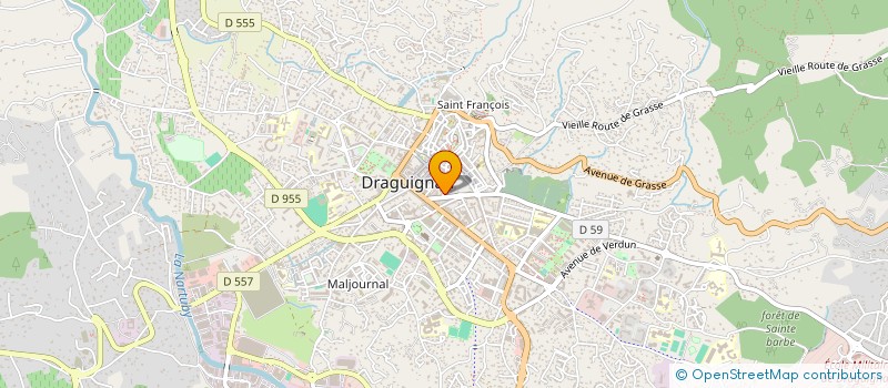 localisation de l'entreprise CHAMBRE DEP D AGRICULTURE DU VAR  DRAGUIGNAN