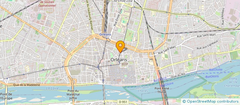 localisation de l'entreprise CHAMBRE DEP EXPERTS COMPTABLES DU LOIRET à ORLEANS