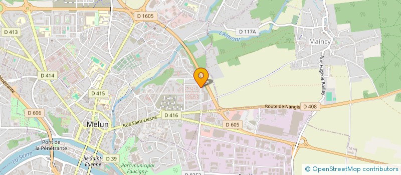 localisation de l'entreprise CHAMBRE DEPAR GEOMETRES EXPERTS TOPO S&M à MELUN