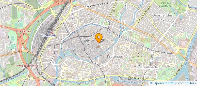 localisation de l'entreprise CHAMBRE DEPARTEM DES NOTAIRES à STRASBOURG