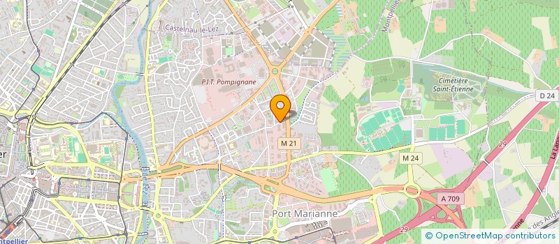 localisation de l'entreprise CHAMBRE DES EXPERTS COMPTABLES DU GRAND MONTPELLIER à MONTPELLIER