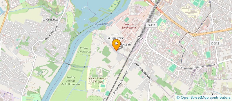 localisation de l'entreprise CHAMBRE DES MERVEILLES à SAINTE-GEMMES-SUR-LOIRE