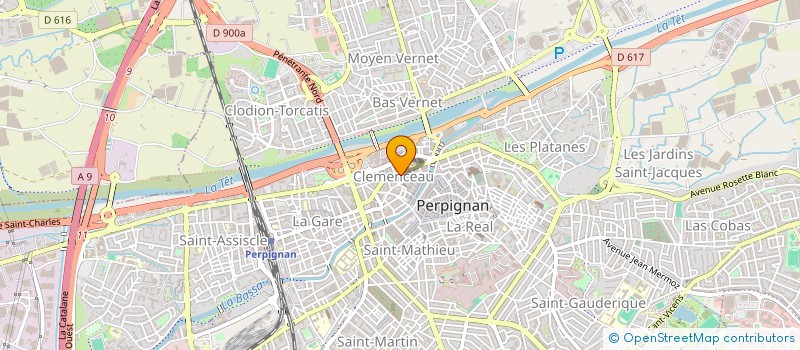 localisation de l'entreprise CHAMBRE DES NOTAIRES DES P O  PERPIGNAN