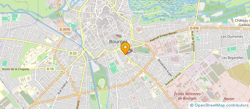 localisation de l'entreprise CHAMBRE DES NOTAIRES DU CHER à BOURGES