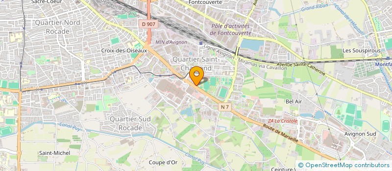 localisation de l'entreprise CHAMBRE ECONOMIQUE FRANCO MAROCAINE  ENTRAIGUES-SUR-LA-SORGUE