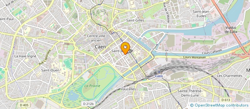 localisation de l'entreprise CHAMBRE FNAIM NORMANDIE à CAEN