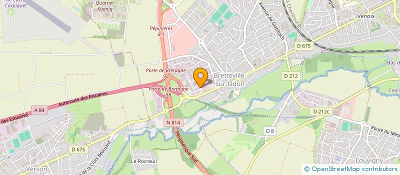 localisation de l'entreprise CHAMBRE FUNERAIRE DE L'ODON à BRETTEVILLE-SUR-ODON
