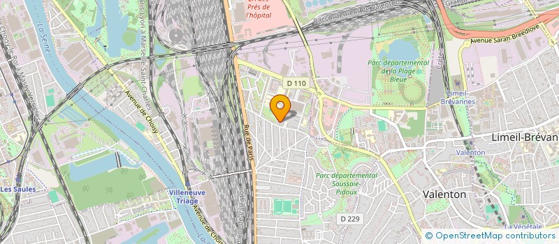 localisation de l'entreprise CHAMBRE HAUTE à VILLENEUVE-SAINT-GEORGES