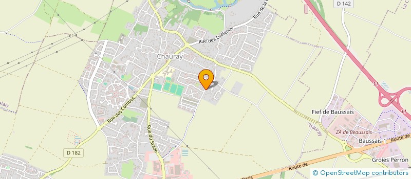 localisation de l'entreprise CHAMBRE INTER DEPARTEMENTALE DES NOTAIRES D ATLANTIQUE POITOU  CHAURAY