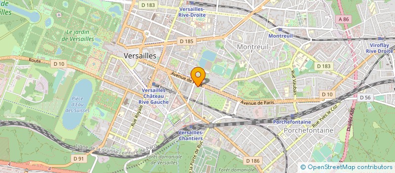 localisation de l'entreprise CHAMBRE INTERDEPART NOTAIRES VERSAILLES à VERSAILLES
