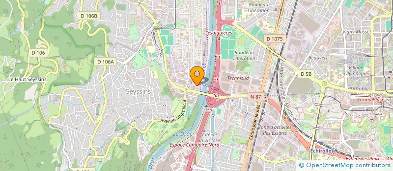 localisation de l'entreprise CHAMBRE INTERDEPARTEMENTALE DES NOTAIRES DU DAUPHINE à SEYSSINS