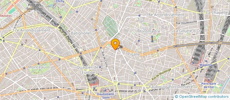 localisation de l'entreprise CHAMBRE NATIONALE DES COMMISSAIRES DE JUSTICE  PARIS