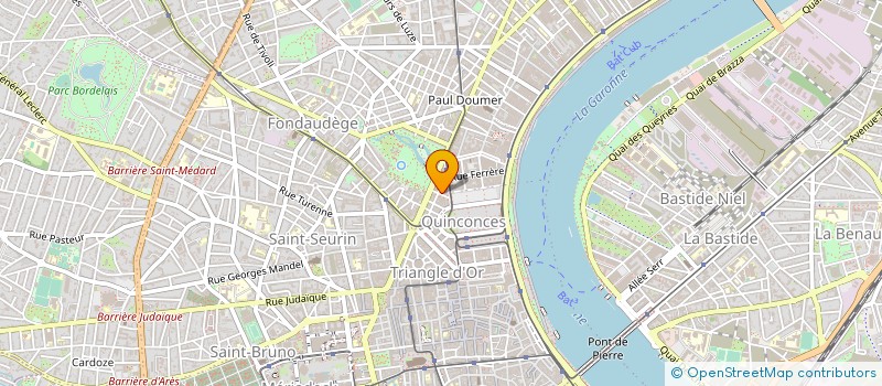localisation de l'entreprise CHAMBRE PROPRIETAIRES BX GDE à BORDEAUX